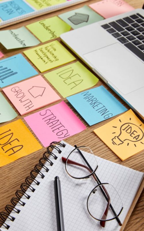 paper-stickers-with-business-strategy-laptop-and-2024-11-17-07-05-22-utc